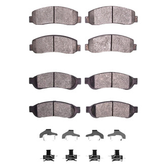 DFC® - Ultimate Duty Hybrid Front and Rear Brake Pad Set