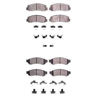 DFC® - Ultimate Duty Hybrid Front and Rear Brake Pad Set