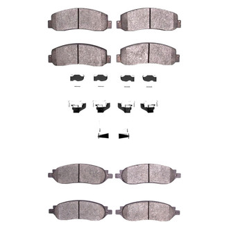DFC® - Ultimate Duty Hybrid Front and Rear Brake Pad Set