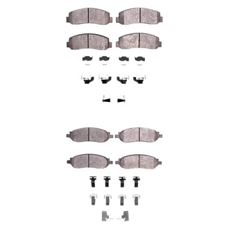 DFC® - Ultimate Duty Hybrid Front and Rear Brake Pad Set