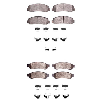 DFC® - Ultimate Duty Hybrid Front and Rear Brake Pad Set