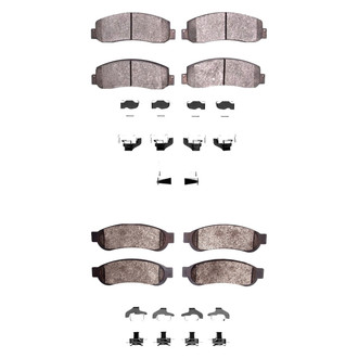DFC® - Ultimate Duty Hybrid Front and Rear Brake Pad Set