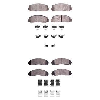 DFC® - Ultimate Duty Hybrid Front and Rear Brake Pad Set