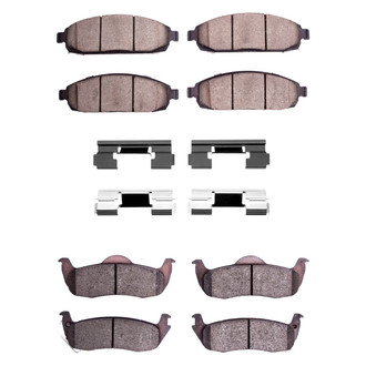 DFC® - Ultimate Duty Hybrid Front and Rear Brake Pad Set