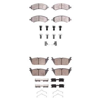 DFC® - Ultimate Duty Hybrid Front and Rear Brake Pad Set