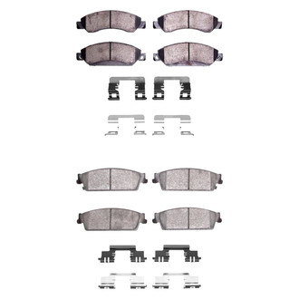 DFC® - Ultimate Duty Hybrid Front and Rear Brake Pad Set