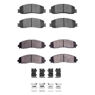 DFC® - Ultimate Duty Hybrid Front and Rear Brake Pad Set