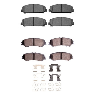 DFC® - Ultimate Duty Hybrid Front and Rear Brake Pad Set