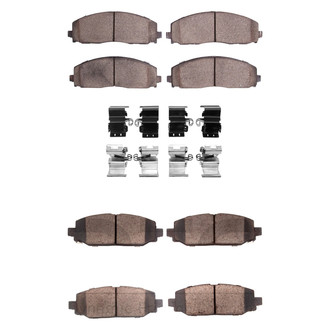 DFC® - Ultimate Duty Hybrid Front and Rear Brake Pad Set
