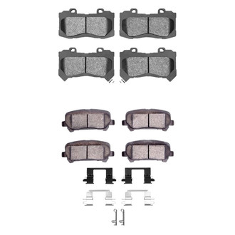 DFC® - Ultimate Duty Hybrid Front and Rear Brake Pad Set