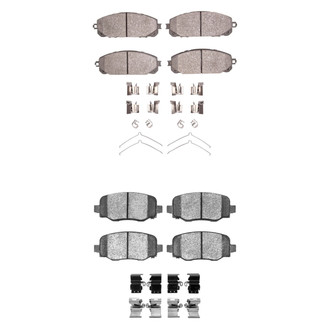 DFC® - Ultimate Duty Hybrid Front and Rear Brake Pad Set