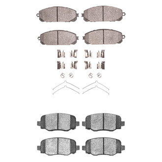 DFC® - Ultimate Duty Hybrid Front and Rear Brake Pad Set