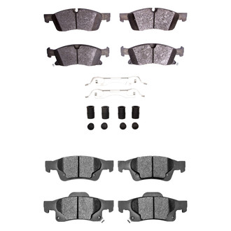 DFC® - Ultimate Duty Hybrid Front and Rear Brake Pad Set