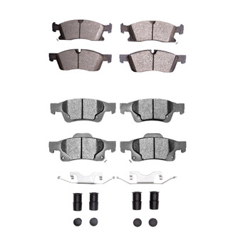 DFC® - Ultimate Duty Hybrid Front and Rear Brake Pad Set