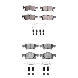 DFC® - Ultimate Duty Hybrid Front and Rear Brake Pad Set