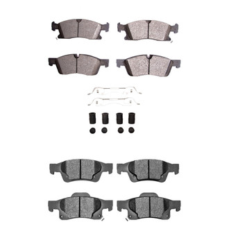 DFC® - Ultimate Duty Hybrid Front and Rear Brake Pad Set