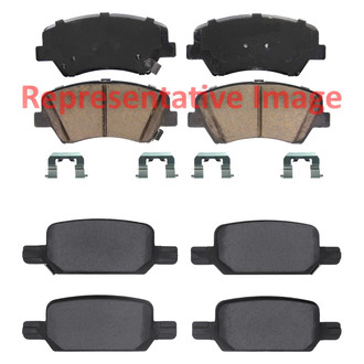 DFC® - Ultimate Duty Hybrid Front and Rear Brake Pad Set