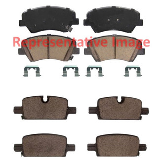 DFC® - Ultimate Duty Hybrid Front and Rear Brake Pad Set