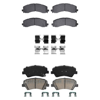 DFC® - Ultimate Duty Hybrid Front and Rear Brake Pad Set