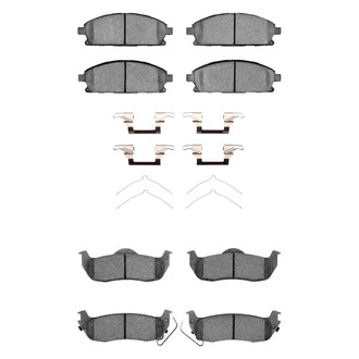 DFC® - 5000 Advanced Ceramic Front and Rear Disc Brake Pad Set