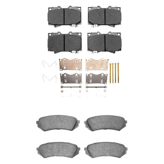 DFC® - 5000 Advanced Ceramic Front and Rear Disc Brake Pad Set