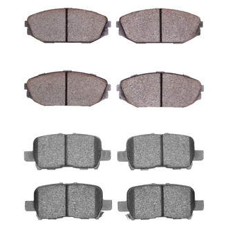 DFC® - 5000 Advanced Ceramic Front and Rear Disc Brake Pad Set