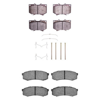 DFC® - 5000 Advanced Ceramic Front and Rear Disc Brake Pad Set