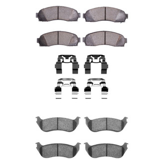 DFC® - 5000 Advanced Ceramic Front and Rear Disc Brake Pad Set