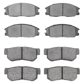 DFC® - 5000 Advanced Ceramic Front and Rear Disc Brake Pad Set