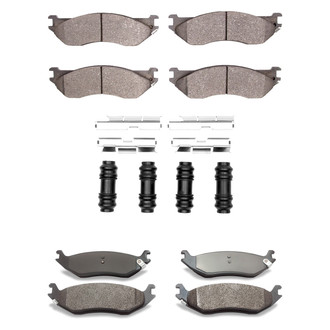 DFC® - 5000 Advanced Semi-Metallic Front and Rear Disc Brake Pad Set