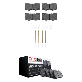 DFC® - 5000 Advanced Ceramic Front and Rear Disc Brake Pad Set