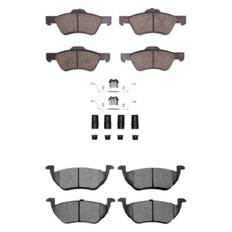 DFC® - 5000 Advanced Ceramic Front and Rear Disc Brake Pad Set
