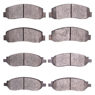 DFC® - 5000 Advanced Semi-Metallic Front and Rear Disc Brake Pad Set
