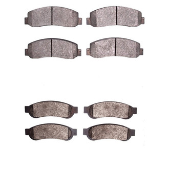 DFC® - 5000 Advanced Semi-Metallic Front and Rear Disc Brake Pad Set