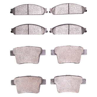 DFC® - 5000 Advanced Ceramic Front and Rear Disc Brake Pad Set
