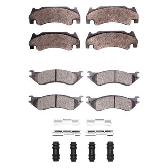 DFC® - 5000 Advanced Semi-Metallic Front and Rear Disc Brake Pad Set