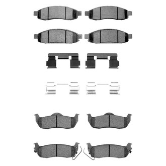 DFC® - 5000 Advanced Ceramic Front and Rear Disc Brake Pad Set