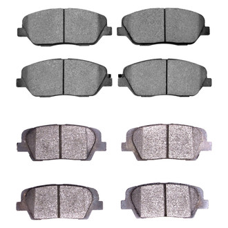 DFC® - 5000 Advanced Ceramic Front and Rear Disc Brake Pad Set