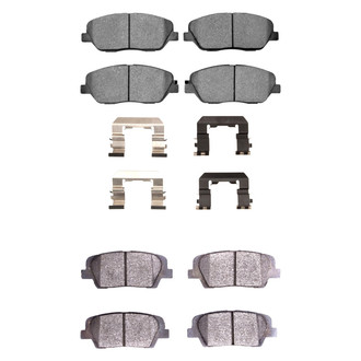 DFC® - 5000 Advanced Ceramic Front and Rear Disc Brake Pad Set