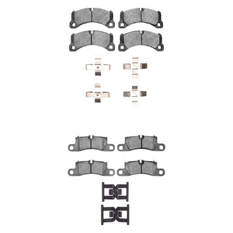 DFC® - 5000 Advanced Low Metallic Front and Rear Disc Brake Pad Set