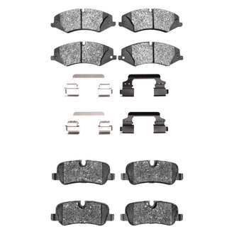 DFC® - 5000 Advanced Low Metallic Front and Rear Disc Brake Pad Set