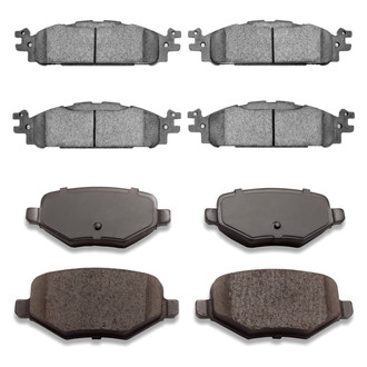 DFC® - 5000 Advanced Ceramic Front and Rear Disc Brake Pad Set