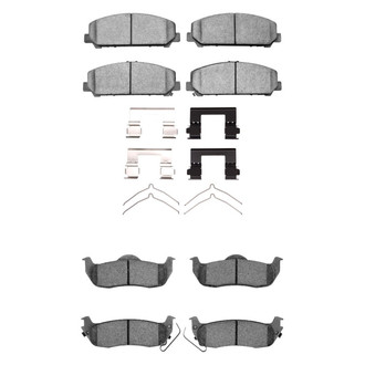 DFC® - 5000 Advanced Ceramic Front and Rear Disc Brake Pad Set