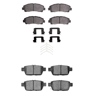 DFC® - 5000 Advanced Ceramic Front and Rear Disc Brake Pad Set