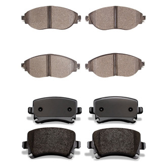 DFC® - 5000 Advanced Ceramic Front and Rear Disc Brake Pad Set