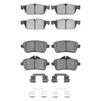 DFC® - 5000 Advanced Ceramic Front and Rear Disc Brake Pad Set