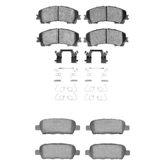 DFC® - 5000 Advanced Ceramic Front and Rear Disc Brake Pad Set