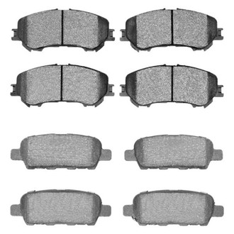DFC® - 5000 Advanced Ceramic Front and Rear Disc Brake Pad Set