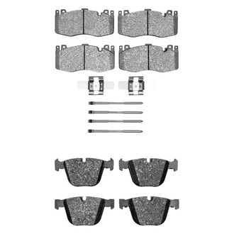 DFC® - 5000 Advanced Low Metallic Front and Rear Disc Brake Pad Set
