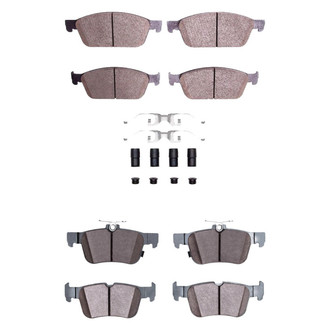 DFC® - 5000 Advanced Ceramic Front and Rear Disc Brake Pad Set
